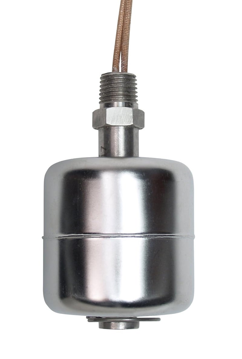 M5917 Stainless Steel Full Size Liquid Level Switch, 60 VA SPST, 1/4" NPT Male, 200 psig Pressure